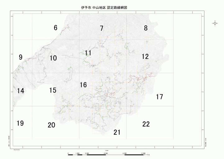 中山地域全図