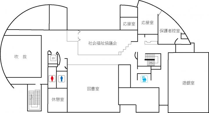 双海地域事務所2階フロア